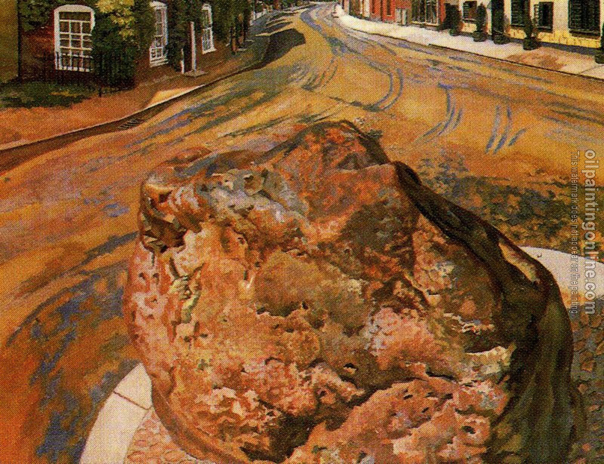 Stanley Spencer - The Tarry Stone, Cookham